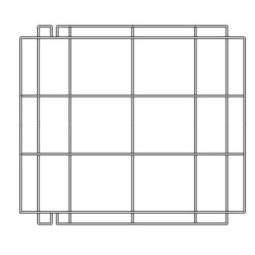 GRILLE DE SUPPORT EN ACIER...