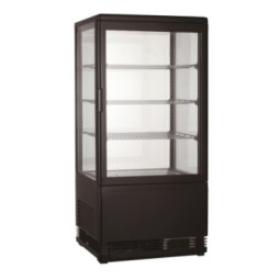 VITRINE RÉFRIGÉRATÉE 78L NOIR