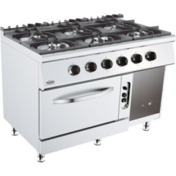 BASE 700 CUISINIERE A GAZ 6...